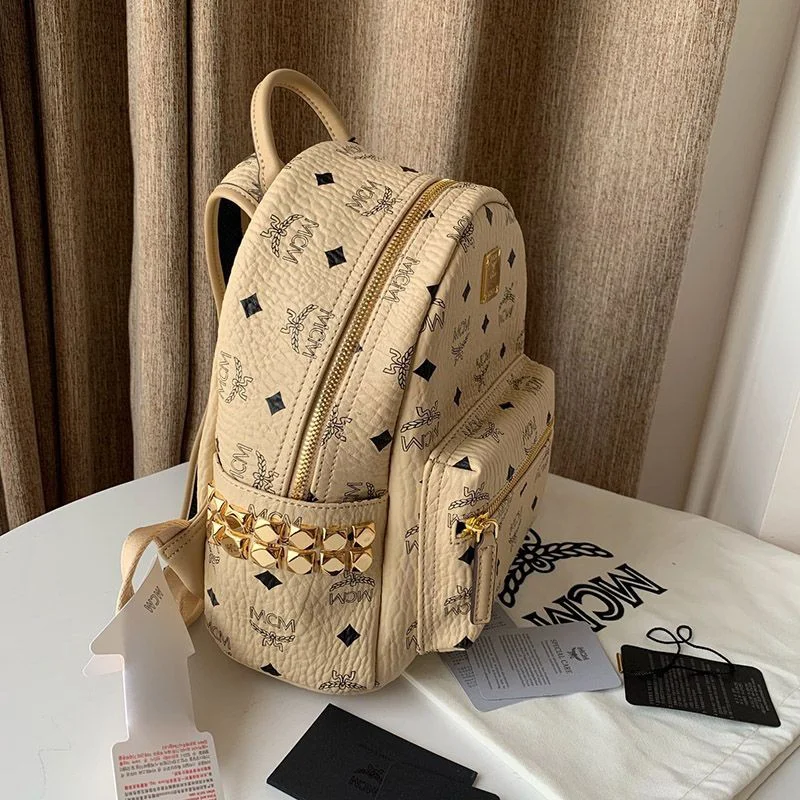 送料込 MCM リュック激安 バックパック MMK mcb75465